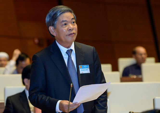 Ông Nguyễn Minh Quang - nguyên ủy viên Trung ương Đảng, nguyên bí thư Ban cán sự Đảng, nguyên bộ trưởng Bộ Tài nguyên - môi trường - Ảnh: Việt Dũng