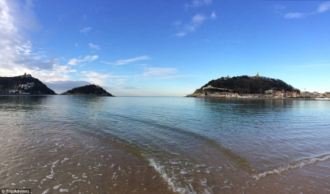 Bãi biển La Concha, San Sebastian - Donostia, Tây Ban Nha