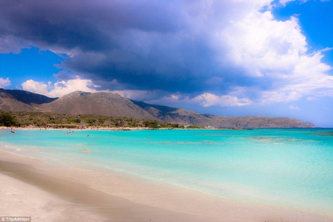 Bãi biển Elafonissi, Elafonissi, Crete, Hi Lạp