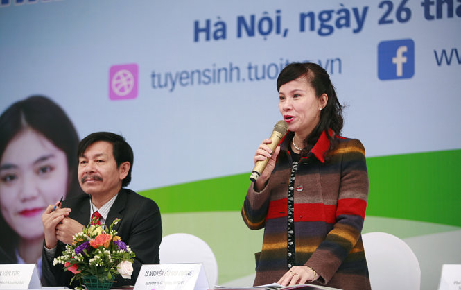 TS Nguyễn Thị Kim Phụng, Vụ trưởng Vụ Giáo dục đại học, Bộ GD-ĐT - Ảnh: Nam Trần