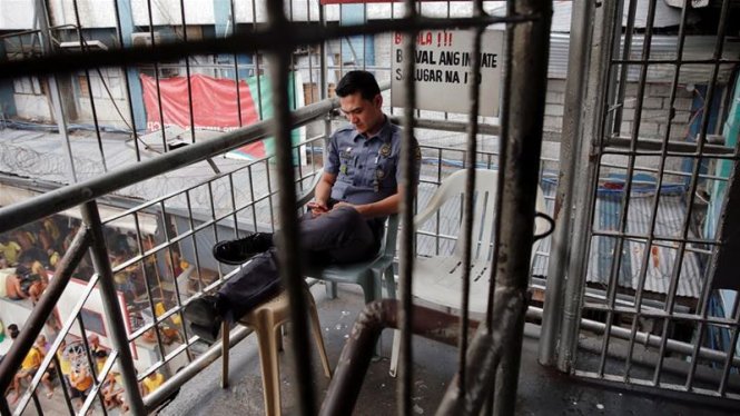 An ninh tại các cơ sở giam giữ của Philippines thường lỏng lẻo - Ảnh: Reuters