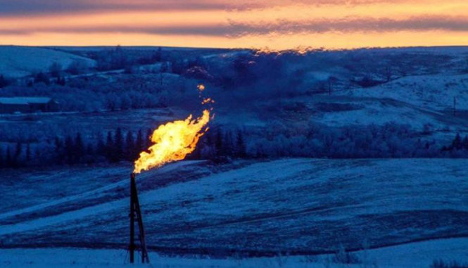 Một giếng dầu tại Mỹ - Ảnh: Reuters