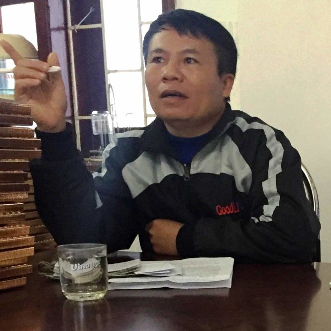 Thiếu tá Trịnh Xuân Vui - Ảnh: NGỌC QUANG