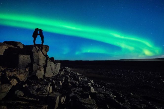 Dale và Karlie đều là những người mê bắc cực quang và thích chụp ảnh hiện tượng thiên nhiên kỳ thú này