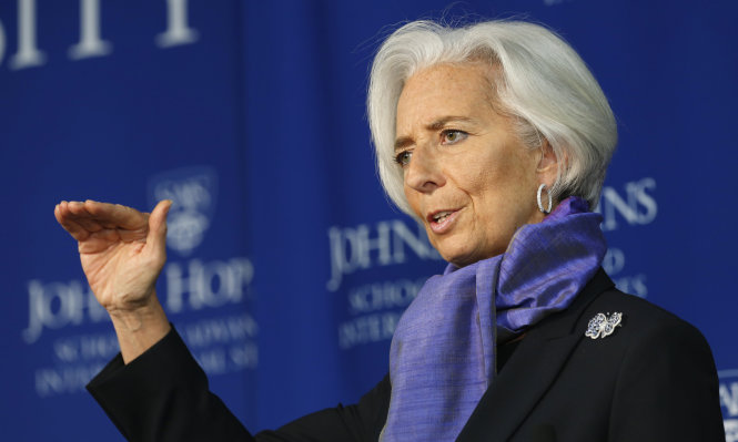 Bà Christine Lagarde - Ảnh: Reuters