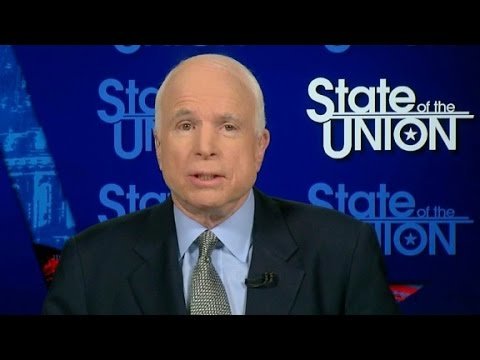 Thượng nghị sĩ John McCain xuất hiện trong chương trình của đài CNN - Ảnh: Yahoo
