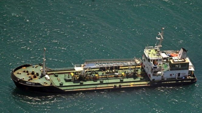 Tàu dầu Aris 13 đã được thả sau 3 ngày bị cướp - Ảnh: Hải quân EU
