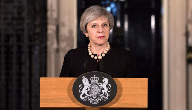 Thủ tướng Anh Theresa May - Ảnh: Reuters