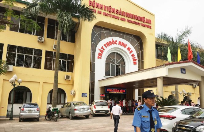 Bệnh viện Sản Nhi Nghệ An - Ảnh: Doãn Hòa