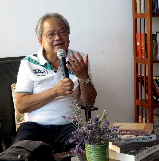 Nhà văn Kiệt Tấn tự nhận mình viết văn 