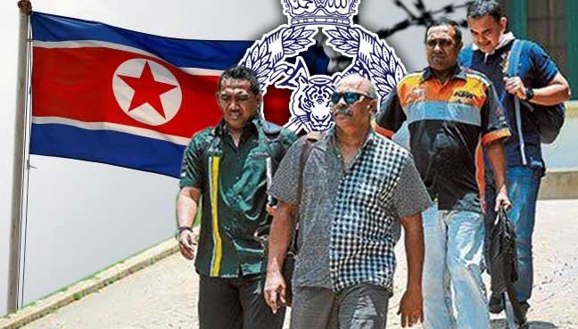 Bốn cảnh sát Malaysia đã vào đại sứ quán Triều Tiên hơn hai giờ - Ảnh: Free Malaysia Today