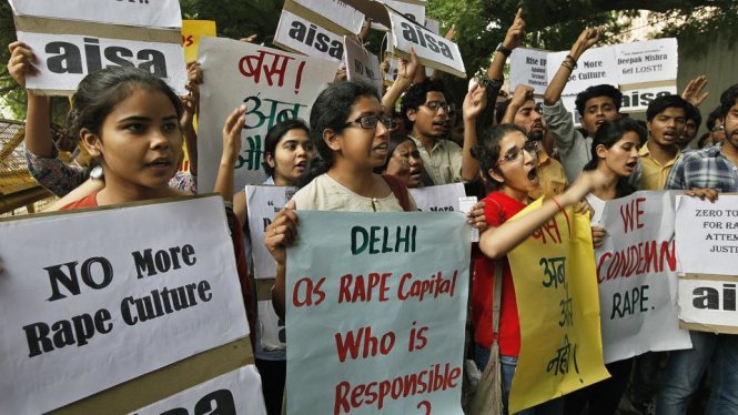 Bất chấp sự phản đối của công chúng, các vụ cưỡng hiếp phụ nữ vẫn xảy ra ở Ấn Độ - Ảnh: HT