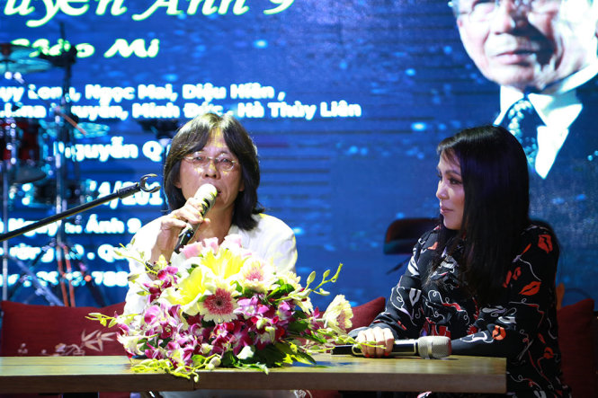 Nhạc sĩ Nguyễn Quang con trai cố nhạc sĩ Nguyễn Ánh 9 đại diện gia đình tổ chức đêm nhạc tưởng niệm một năm ngày mất của cha Ảnh BTC
