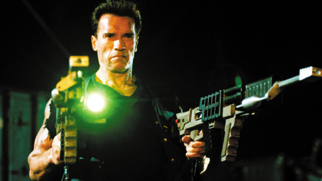 Arnold Schwarzenegger trong Eraser