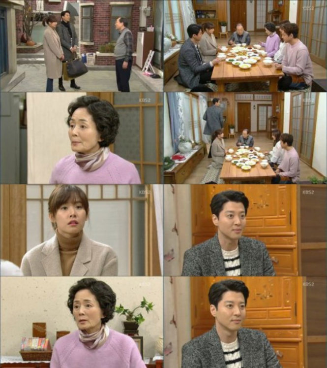 Trong phim Bốn chàng thợ may, Kim Young Ae đóng vai Choi Gok Ji, mẹ của nam chính Lee Dong Jin do Lee Dong Gun đảm nhận - Ảnh: On.cc