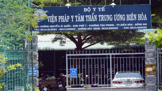 Viện Pháp y Tâm thần trung ương Biên Hòa tại TP Biên Hòa, Đồng Nai - Ảnh: ĐỨC TRONG
