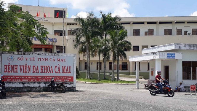 Bệnh viện đa khoa tỉnh tỉnh Cà Mau -
 Ảnh: N.Hùng