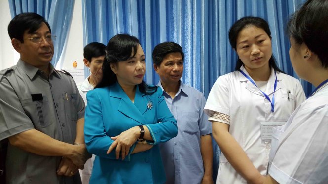 Bộ Y tế thanh tra phòng khám Thiên Tâm, 212 Nguyễn Lương Bằng, Hà Nội sáng ngày 21-4