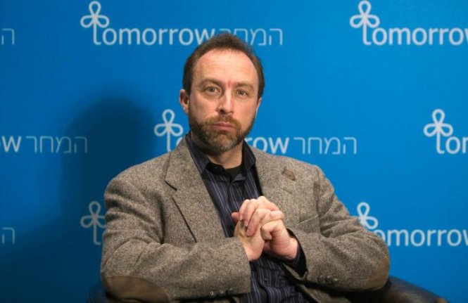 Ông Jimmy Wales, nhà sáng lập Bách khoa toàn thư trực tuyến Wikipedia - Ảnh: Reuters