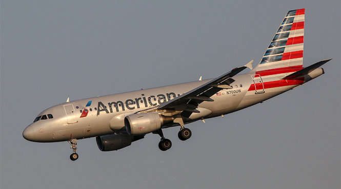 Máy bay hãng American Airlines- Ảnh: Global Look Press