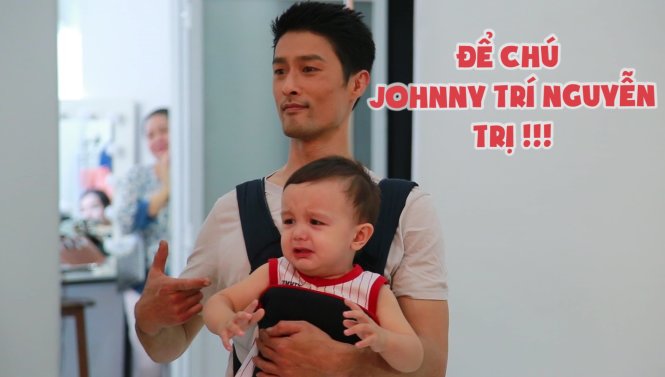 Johnny Trí Nguyễn sẽ vào vai vú em trong bộ phim hài hước Vú em tập sự - Ảnh: ĐPCC