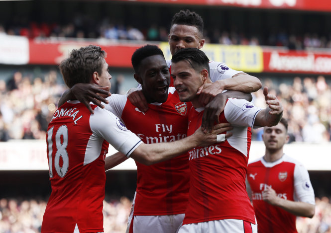 Arsenal sống lại cơ hội vào tốp 4 sau chiến thắng trước M.U. Ảnh: REUTERS