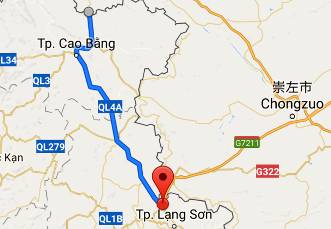 Quốc lộ 3 và 4A để đi từ Cao Bằng đến Lạng Sơn chật hẹp, nhiều đoạn xuống cấp không đáp ứng được nhu cầu vận tải.