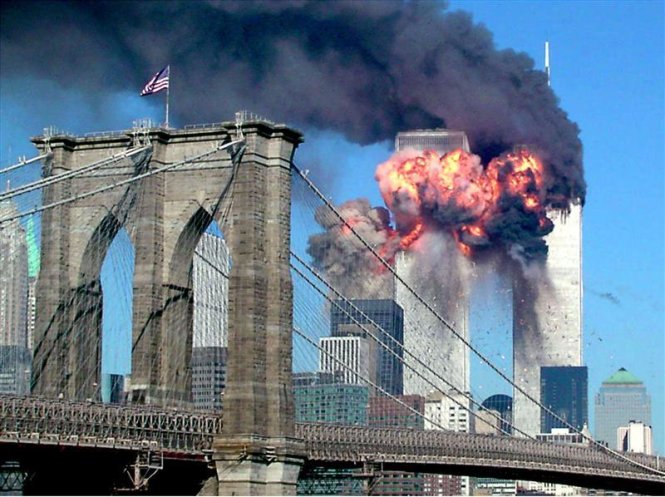 Tính riêng trong các vụ bồi thường bảo hiểm do cháy nổ, vụ khủng bố vào tòa tháp đôi ở New York đứng đầu về số tiền bồi thường và thiệt hại - Ảnh: Reuters