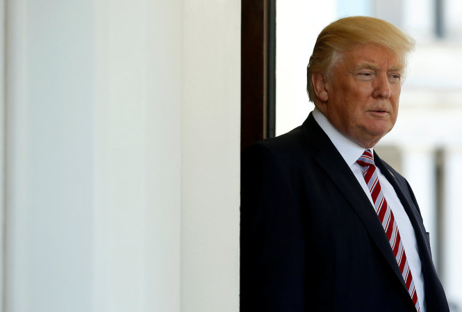 Tổng thống Mỹ Donald Trump tại Nhà Trắng - Ảnh: Reuters