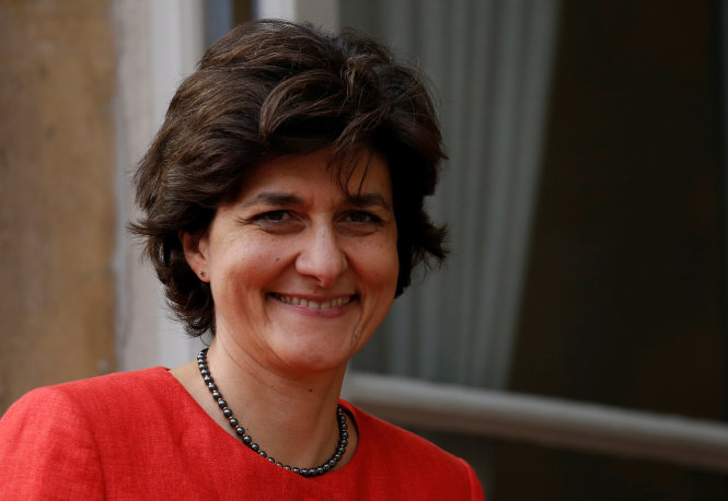 Bà Sylvie Goulard, tân Bộ trưởng quốc phòng Pháp - Ảnh: Reuters