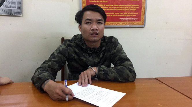 Bùi Văn Biên, mắt xích quan trọng trong đường dây vận chuyển 490 bánh heroin đựng trong 3 bình gas công nghiệp, vừa bị Cục C47 bắt giữ sau thời gian dài trốn truy nã - Ảnh: Hà Phương