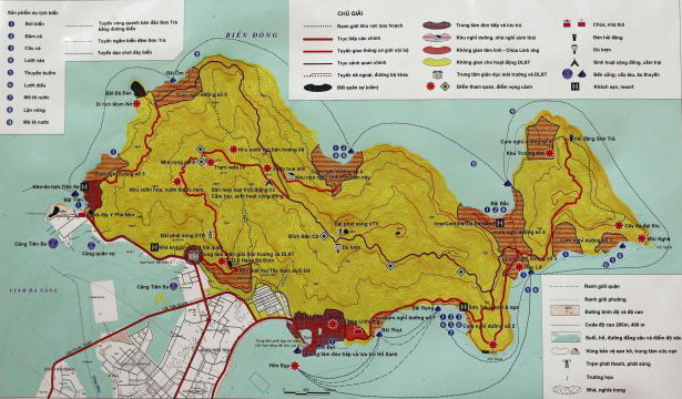 Bản đồ phân khu Sơn Trà
