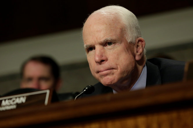 Thượng nghị sĩ John McCain - Ảnh: Reuters