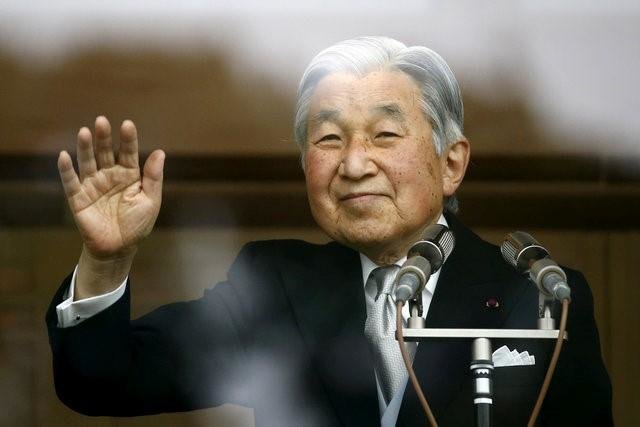 Nhật Hoàng Akihito năm nay đã 83 tuổi - Ảnh: Reuters