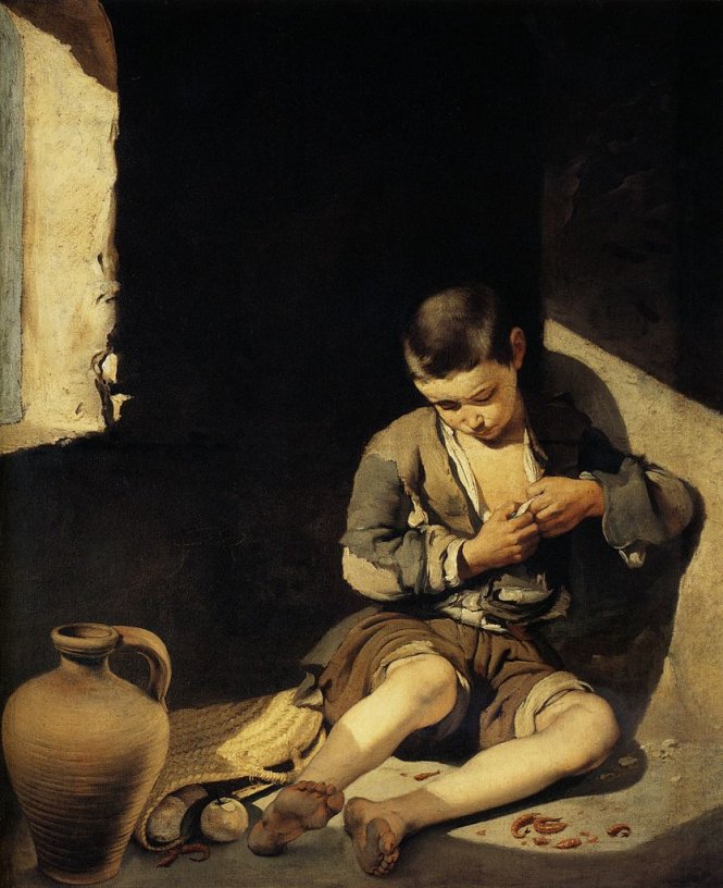 The Young Beggar của Bartolome Esteban Murillo