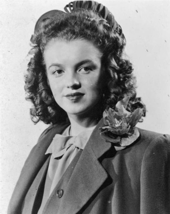 Marilyn Monroe năm 14 tuổi - Ảnh: Silver Screen Collection/Hulton Archive/Getty Images
