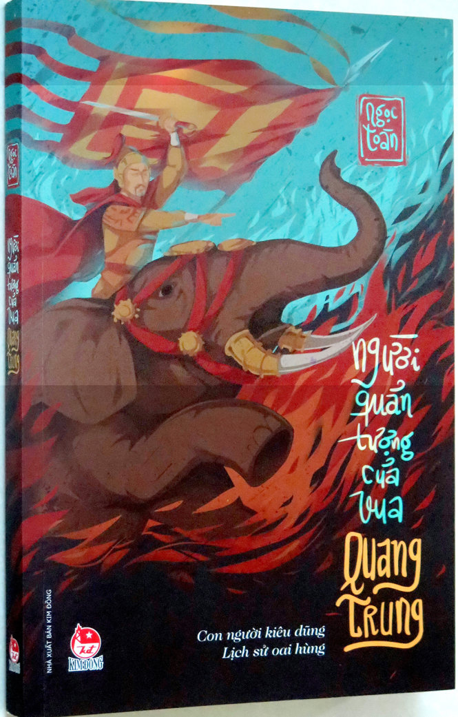 Sách do NXb Kim Đồng ấn hành - Ảnh: L.Điền