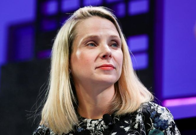 Bà Marisa Mayer, chủ tịch kiêm CEO của Yahoo sẽ từ chức và rời khỏi công ty sau khi Verizon hoàn tất thương vụ mua Yahoo - Ảnh: Reuters