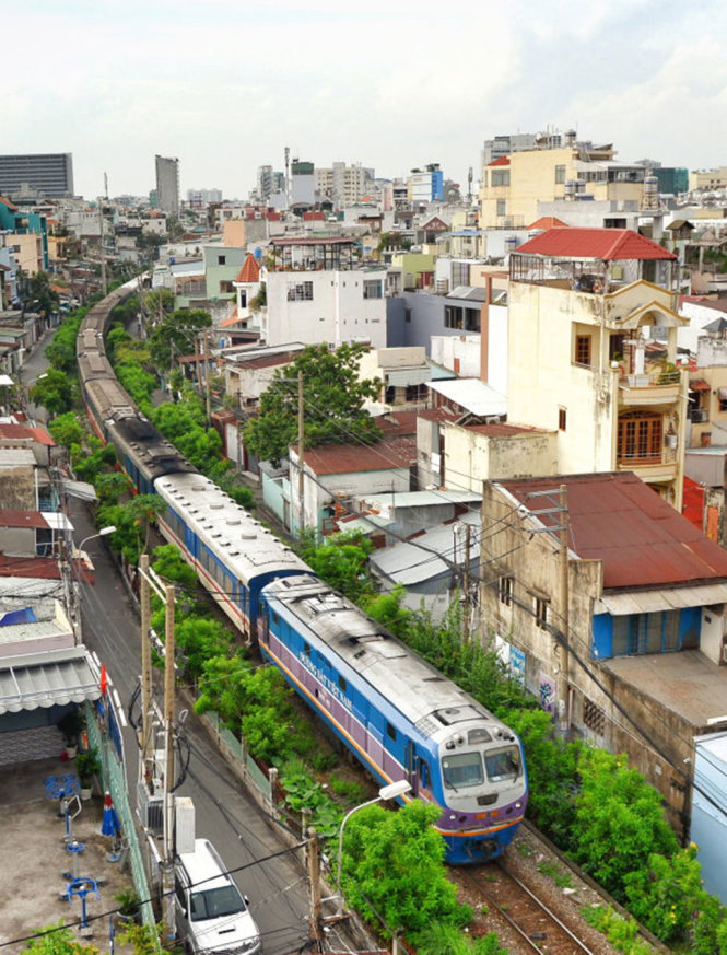 Đường sắt Việt Nam - Ảnh: HỮU KHOA