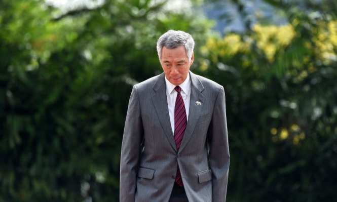 Thủ tướng Singapore Lý Hiển Long - Ảnh: AFP
