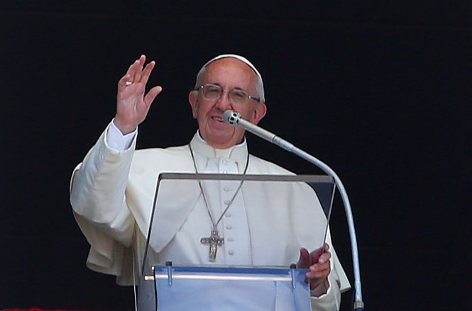 Giáo hoàng Francis tại Vatican - Ảnh: Reuters
