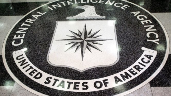 Biểu tượng của Cơ quan tình báo trung ương Mỹ (CIA) - Ảnh: Reuters