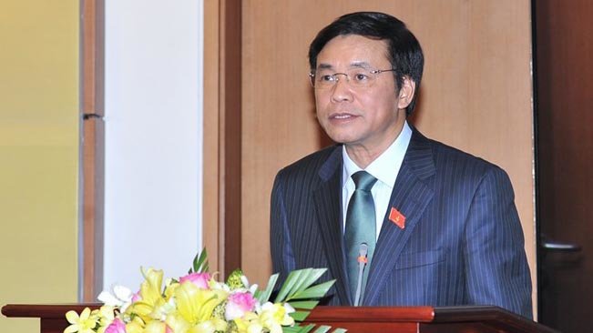 Tổng thư ký Quốc hội Nguyễn Hạnh Phúc cho rằng đang có sự chuyển biến từ Quốc hội tham luận sang Quốc hội tranh luận - Ảnh: Quochoi.vn