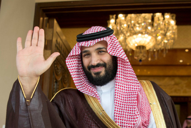 Thái tử kiêm Bộ trưởng Quốc phòng Saudi Arabia Mohammed bin Salman - Ảnh: Reuters
