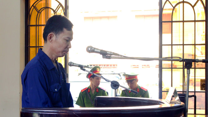 Bị cáo Nguyễn Thanh Thảo tại phiên tòa - Ảnh: A Lộc