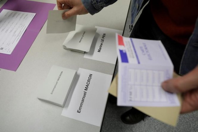 Bầu cử tổng thông vừa diễn ra tại Pháp - Ảnh: Reuters