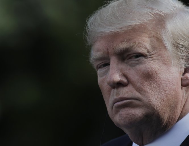 Tổng thống Mỹ Donald Trump - Ảnh: Reuters