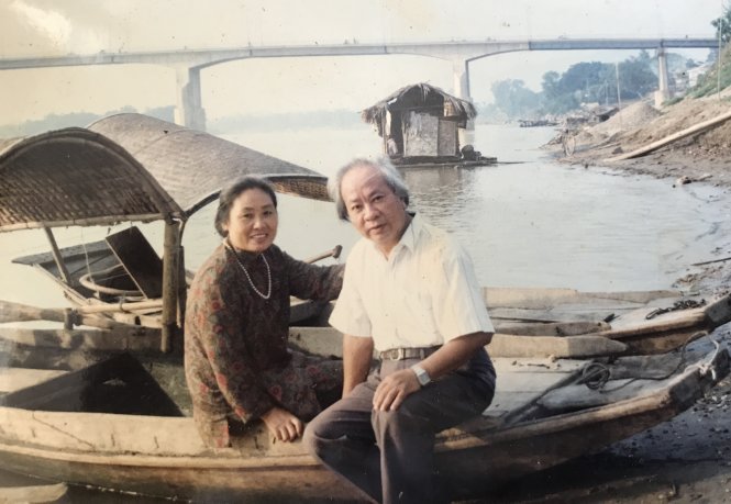 Cố bác sĩ Trần Hữu Ngoạn và vợ - Ảnh tư liệu gia đình