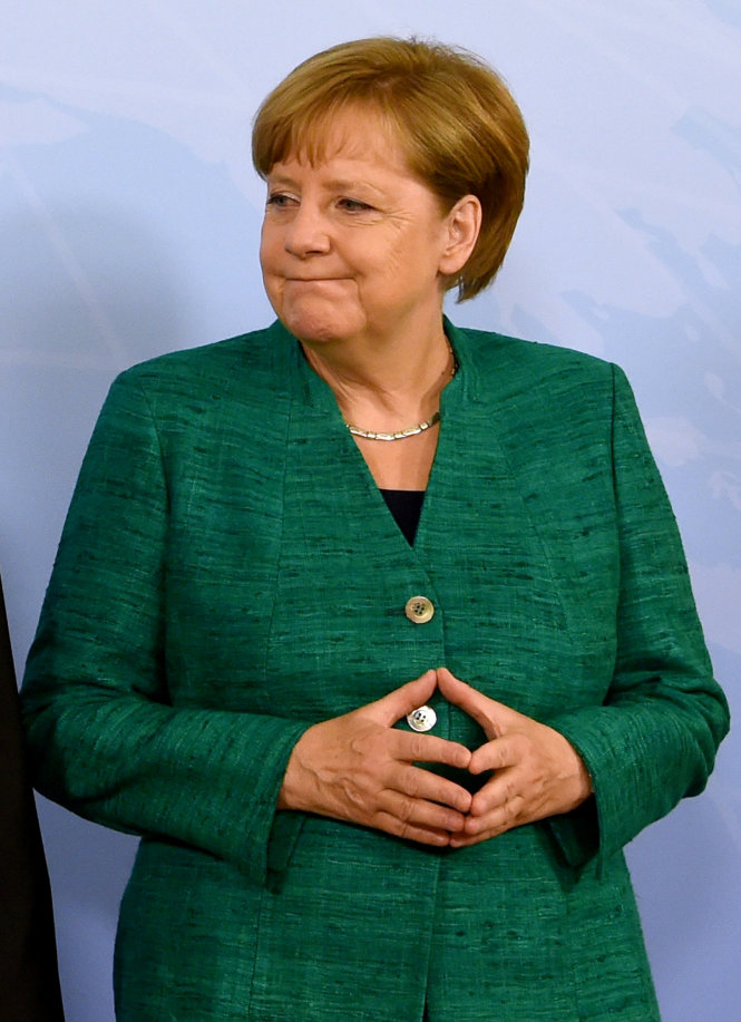 Thủ tướng Đức Angela Merkel tại hội nghị G20 - Ảnh: Reuters