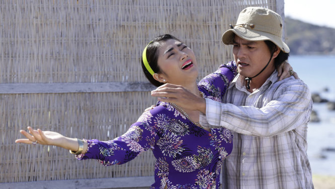 Thanh Trúc và Cao Minh Đạt - cặp đôi hài hước trong phim Điều ước sao biển - Ảnh: ĐPCC
